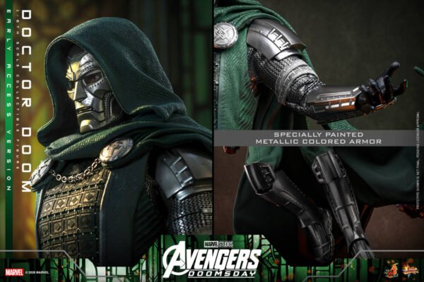 Hot Toys - Marvel Movies - Avengers: Doomsday - Dr. Doom (MMS906) - Imagen 10