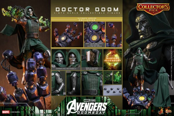 Hot Toys - Marvel Movies - Avengers: Doomsday - Dr. Doom Ultimate Version (MMS907) - Imagen 2