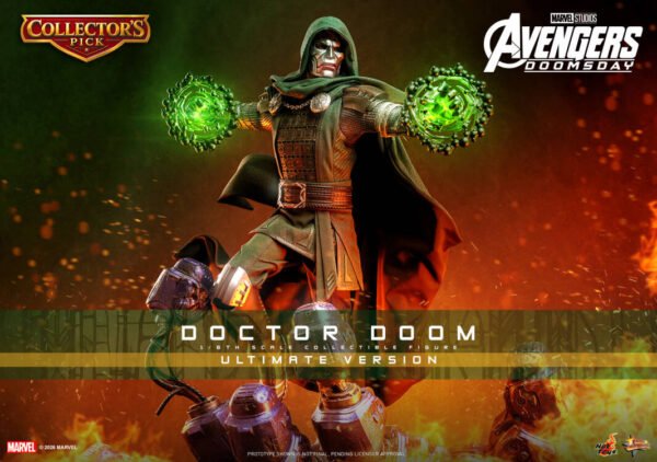 Hot Toys - Marvel Movies - Avengers: Doomsday - Dr. Doom Ultimate Version (MMS907) - Imagen 3