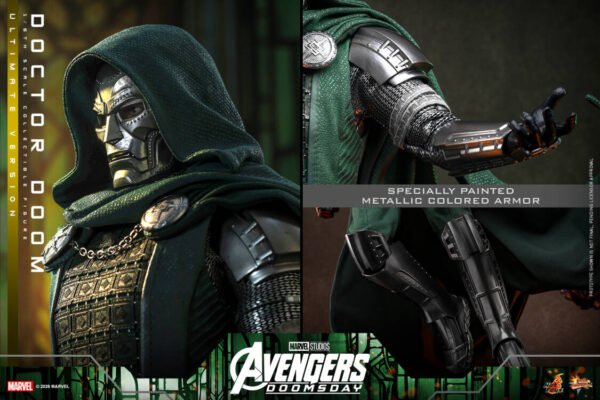 Hot Toys - Marvel Movies - Avengers: Doomsday - Dr. Doom Ultimate Version (MMS907) - Imagen 6