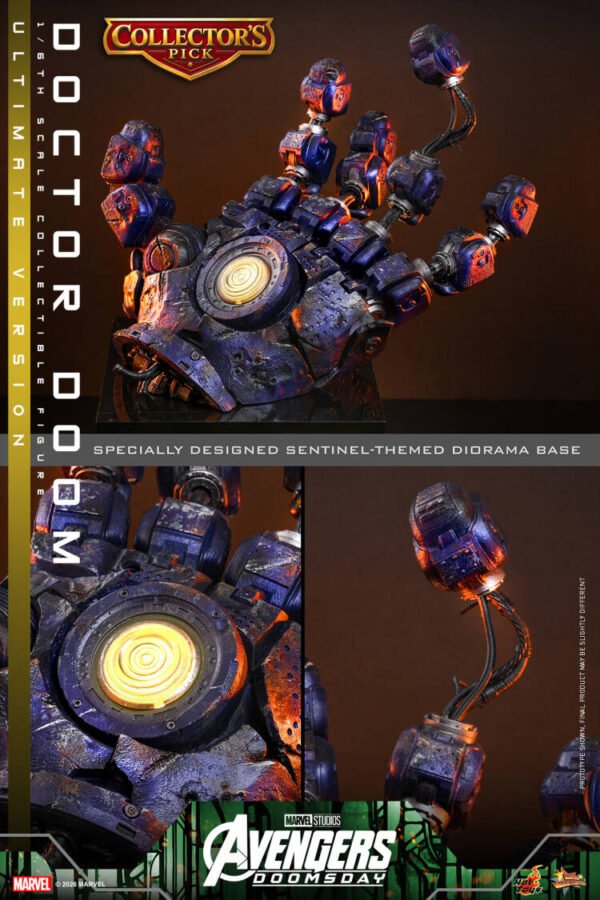 Hot Toys - Marvel Movies - Avengers: Doomsday - Dr. Doom Ultimate Version (MMS907) - Imagen 10