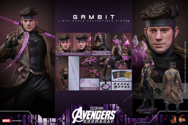Hot Toys - Marvel Movies - Avengers: Doomsday - Gambit (MMS910) - Imagen 2