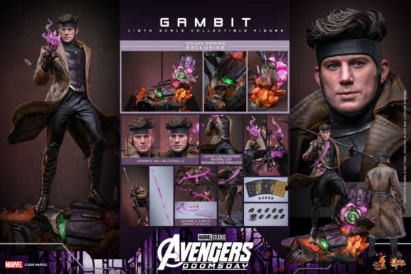 Hot Toys - Marvel Movies - Avengers: Doomsday - Gambit Deluxe Edition (MMS911) - Imagen 2