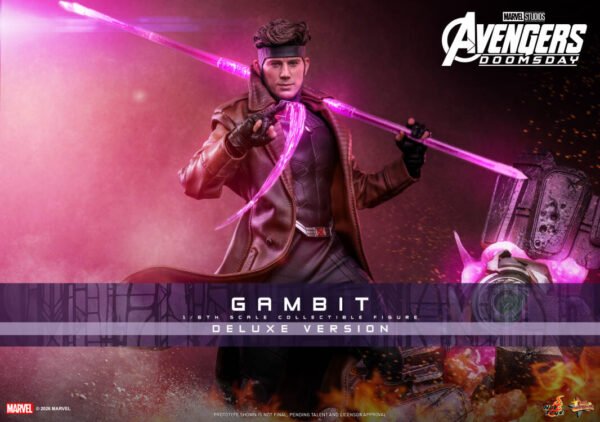 Hot Toys - Marvel Movies - Avengers: Doomsday - Gambit Deluxe Edition (MMS911) - Imagen 3