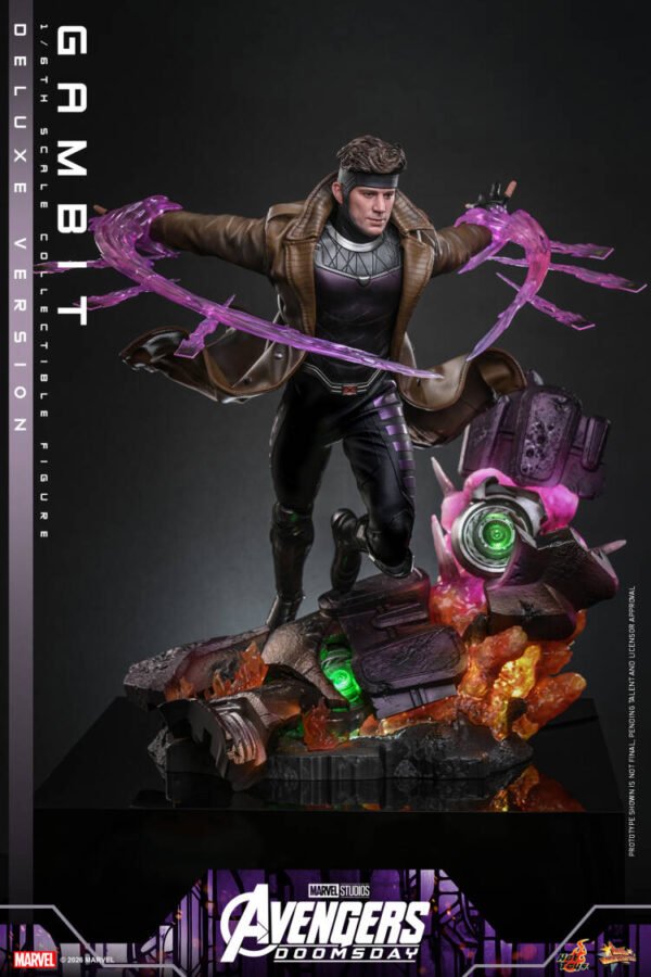 Hot Toys - Marvel Movies - Avengers: Doomsday - Gambit Deluxe Edition (MMS911) - Imagen 5