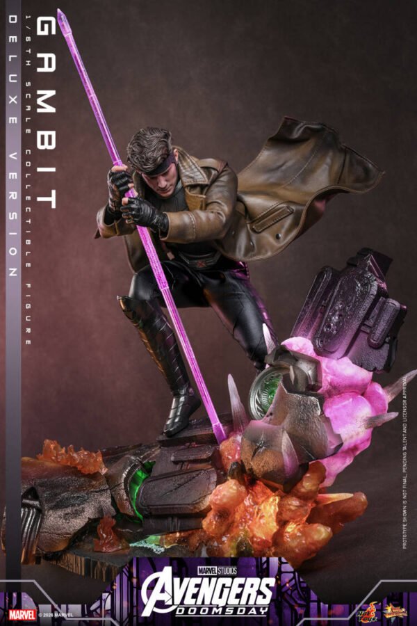 Hot Toys - Marvel Movies - Avengers: Doomsday - Gambit Deluxe Edition (MMS911) - Imagen 6