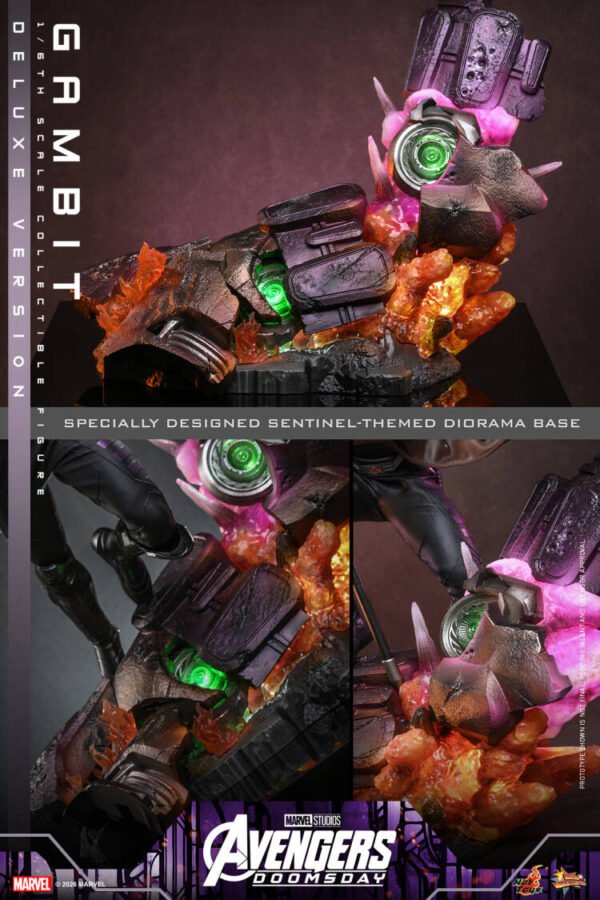 Hot Toys - Marvel Movies - Avengers: Doomsday - Gambit Deluxe Edition (MMS911) - Imagen 8
