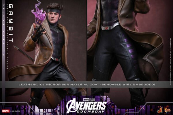 Hot Toys - Marvel Movies - Avengers: Doomsday - Gambit Deluxe Edition (MMS911) - Imagen 9