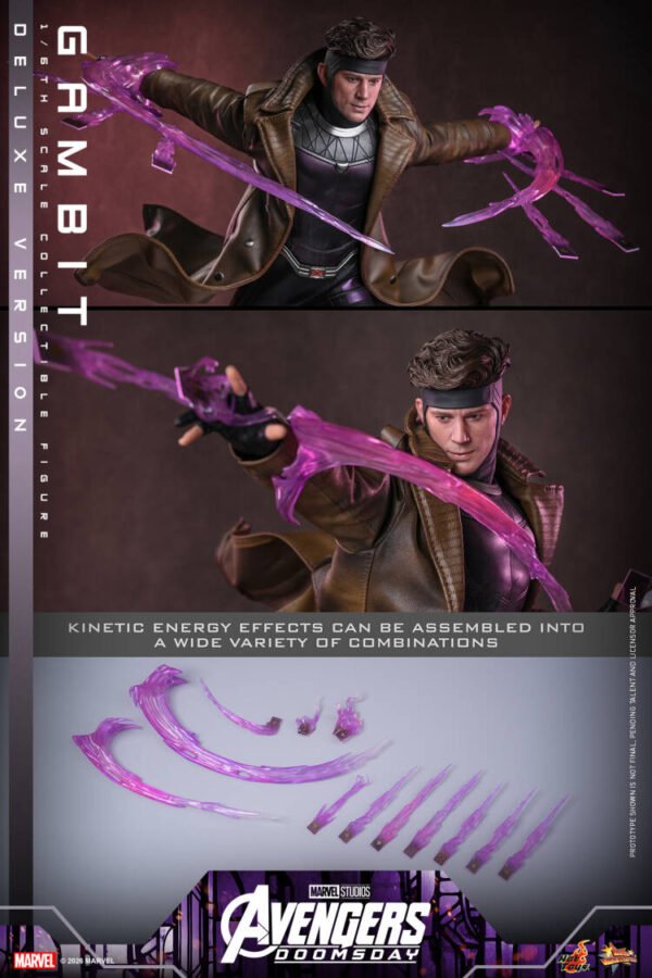 Hot Toys - Marvel Movies - Avengers: Doomsday - Gambit Deluxe Edition (MMS911) - Imagen 10