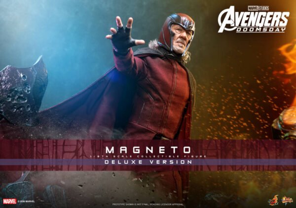 Hot Toys - Marvel Movies - Avengers: Doomsday - Magneto Deluxe Version (MMS913) - Imagen 3