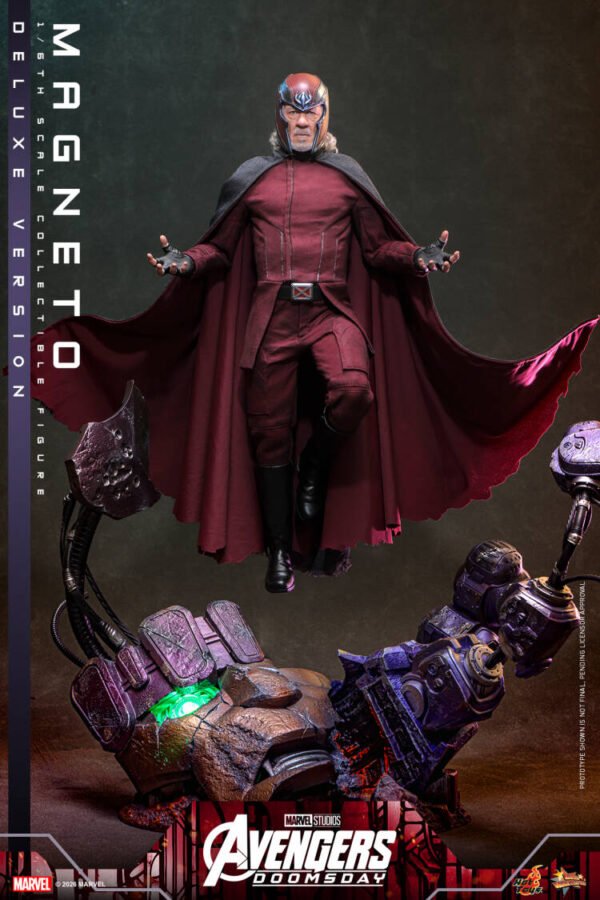 Hot Toys - Marvel Movies - Avengers: Doomsday - Magneto Deluxe Version (MMS913)