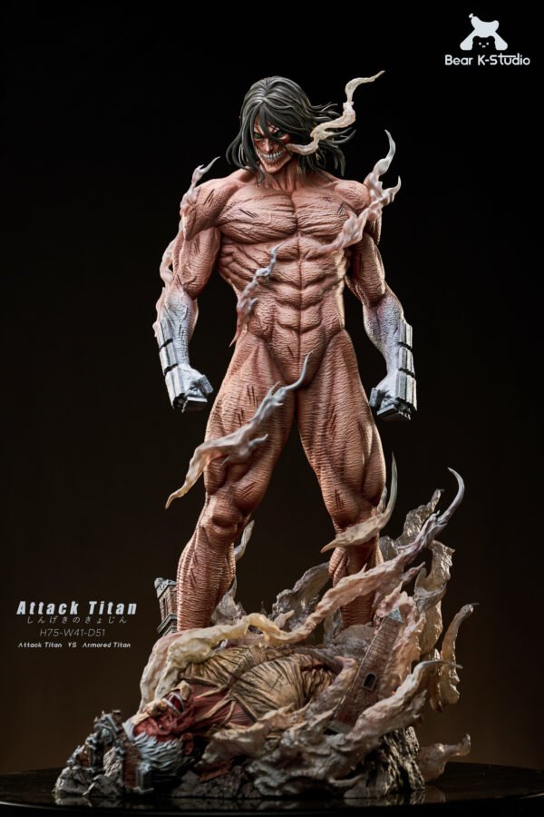 BK Studio - Attack on Titans - Attack Titan vs Armored Titan