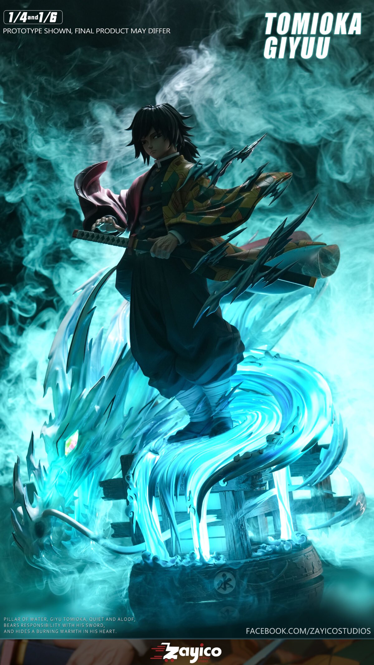 ZaYico Studio - Kimetsu no Yaiba - Giyuu Tomioka - Imagen 3