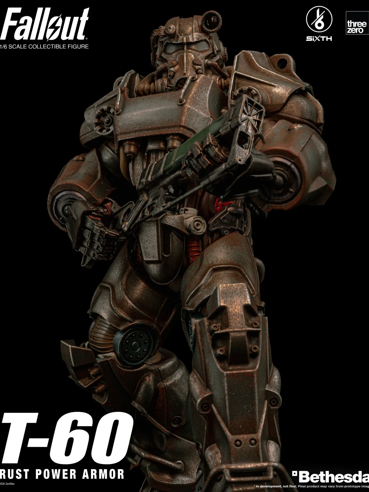 ThreeZero - Fallout - T-60 Rust Power Armor
