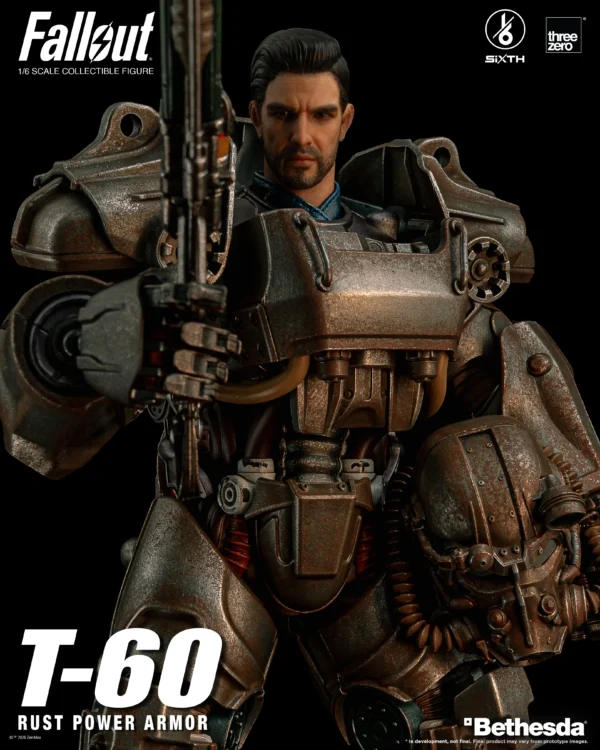 ThreeZero - Fallout - T-60 Rust Power Armor - Image 6