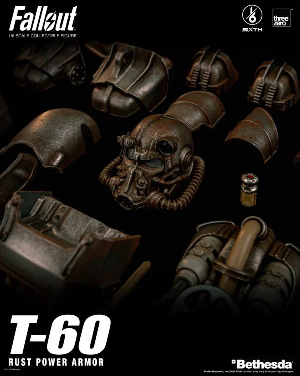 ThreeZero - Fallout - T-60 Rust Power Armor - Image 4
