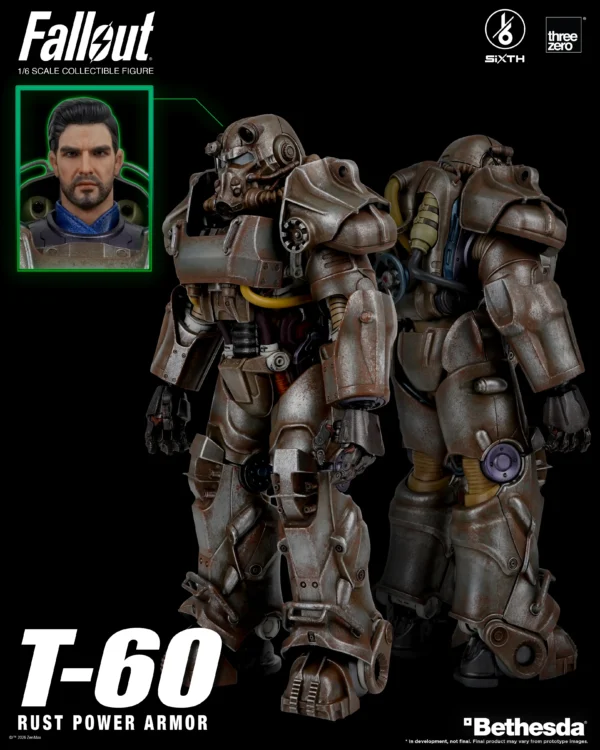 ThreeZero - Fallout - T-60 Rust Power Armor - Image 3