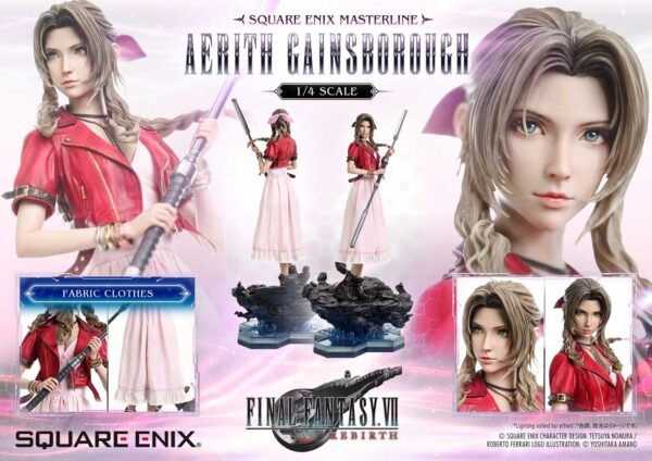 Prime 1 Studio - Final Fantasy VII Rebirth - Aerith Gainsboroug - Imagen 25