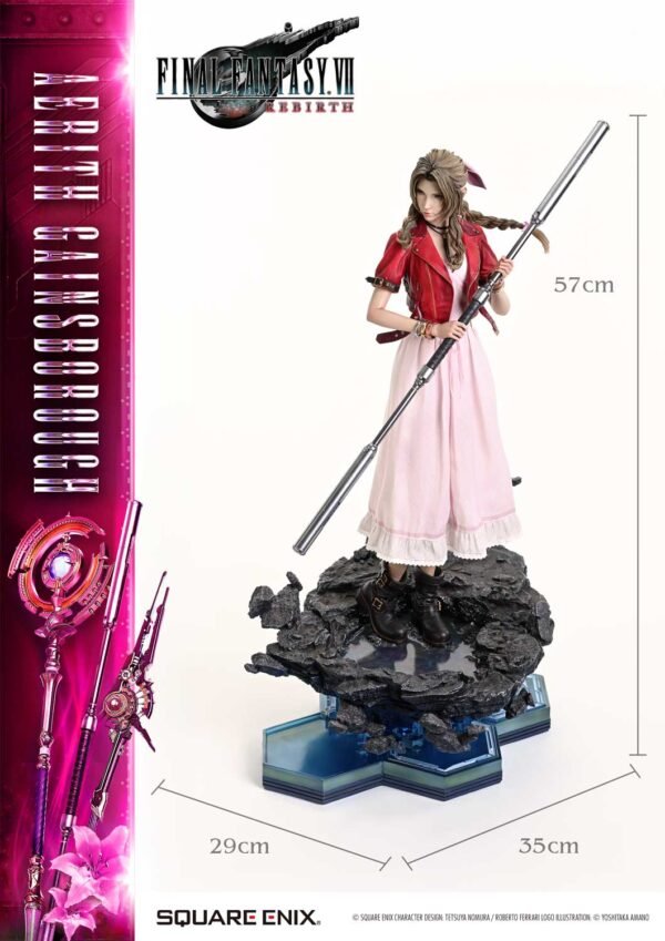 Prime 1 Studio - Final Fantasy VII Rebirth - Aerith Gainsboroug - Imagen 23