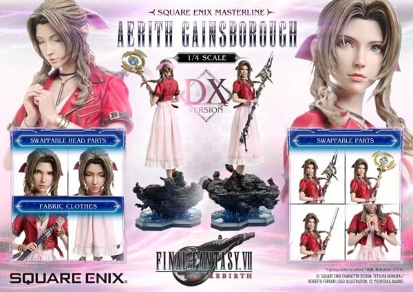 Prime 1 Studio - Final Fantasy VII Rebirth - Aerith Gainsboroug - Imagen 8