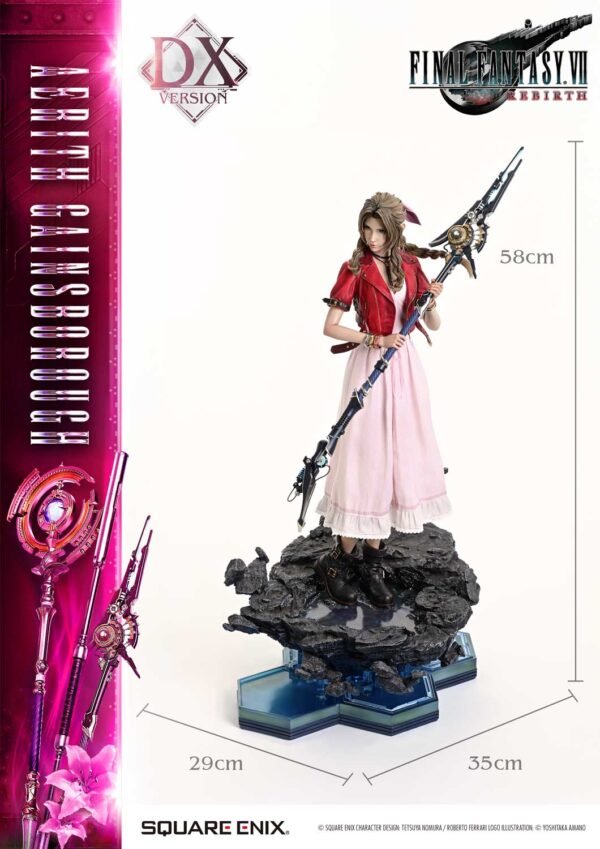 Prime 1 Studio - Final Fantasy VII Rebirth - Aerith Gainsboroug - Imagen 6