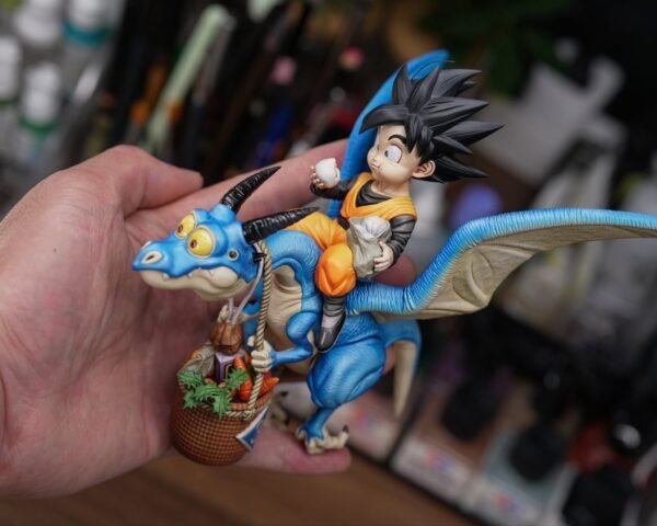 SO Studio - Dragon Ball Z - Goten riding a Dragon - Imagen 6