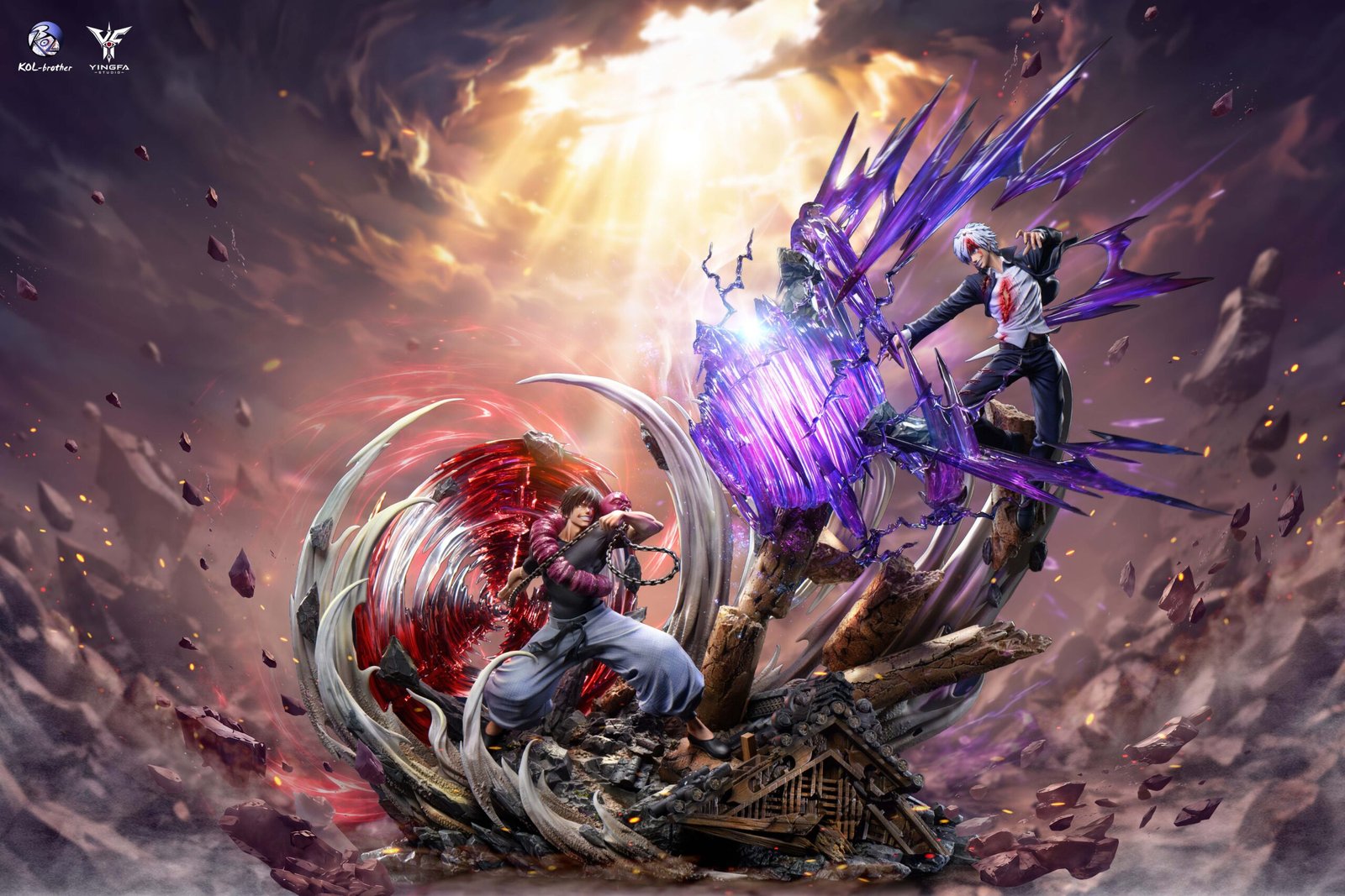 f3739df3cd5c487a99a35e791e59a705 KOL x Yingfa Studio - Jujustsu Kiasen - Satoru Gojo vs Fushiguro Toji - Imagen 1