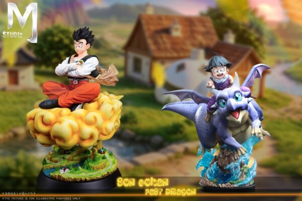 MJ Studio - Dragon Ball Z - Kid Gohan and his Friend - Imagen 9