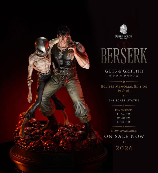 Resin Forge Studio - Berserk - Guts & Griffith - Imagen 4