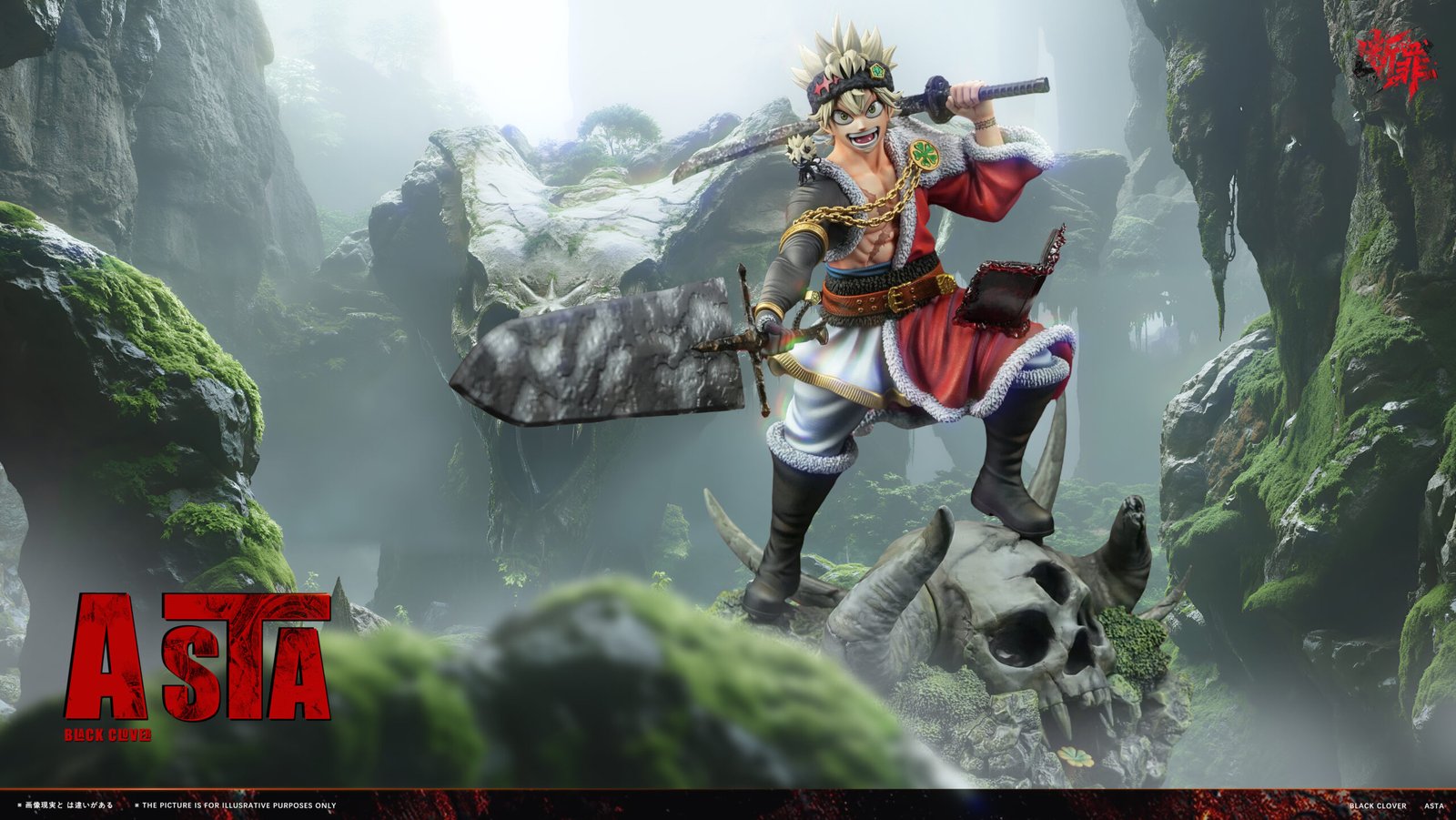 6586bc278b05a143273213b304977546 Duanzui Studio - Black Clover - Asta - Imagen 1
