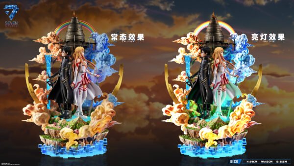Seven Studio - Sword Art Online - Kirito & Asuna - Imagen 3
