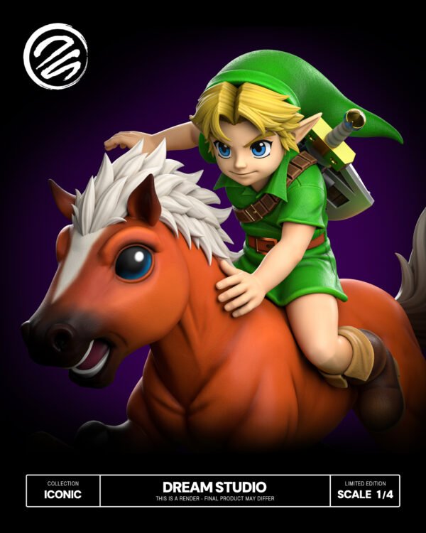 Dream Studio - The Legend of Zelda: Majoras Mask - Young Link & Epona - Image 8