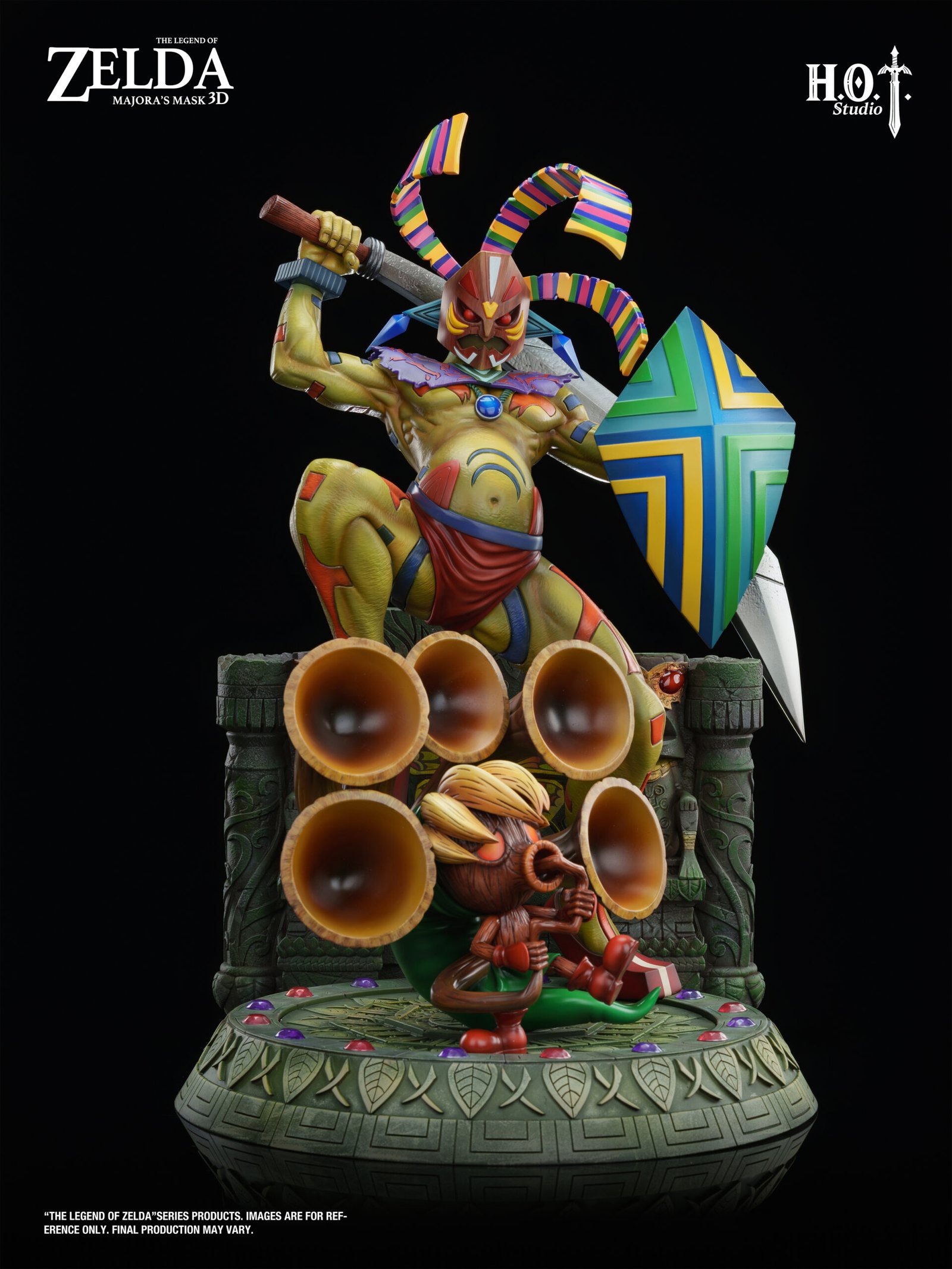900 HOT Studio - The Legend of Zelda: Majoras Mask - Deku Link - Imagen 1