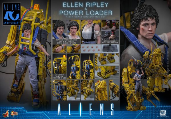 Hot Toys - Aliens - Ellen Ripley & Power Loader (MMS923) - Imagen 25