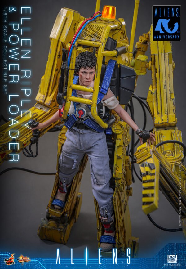 Hot Toys - Aliens - Ellen Ripley & Power Loader (MMS923) - Imagen 10