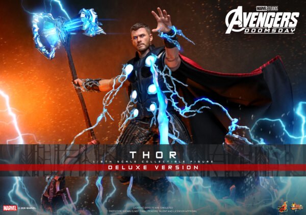Hot Toys - Marvel Movies - Avengers: Doomsday - Thor Deluxe (MMS919) - Imagen 2
