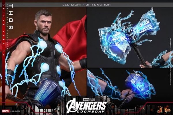 Hot Toys - Marvel Movies - Avengers: Doomsday - Thor Deluxe (MMS919) - Imagen 5