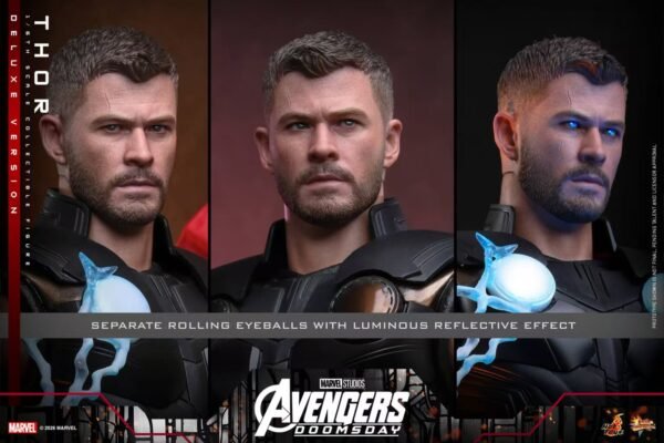 Hot Toys - Marvel Movies - Avengers: Doomsday - Thor Deluxe (MMS919) - Imagen 6