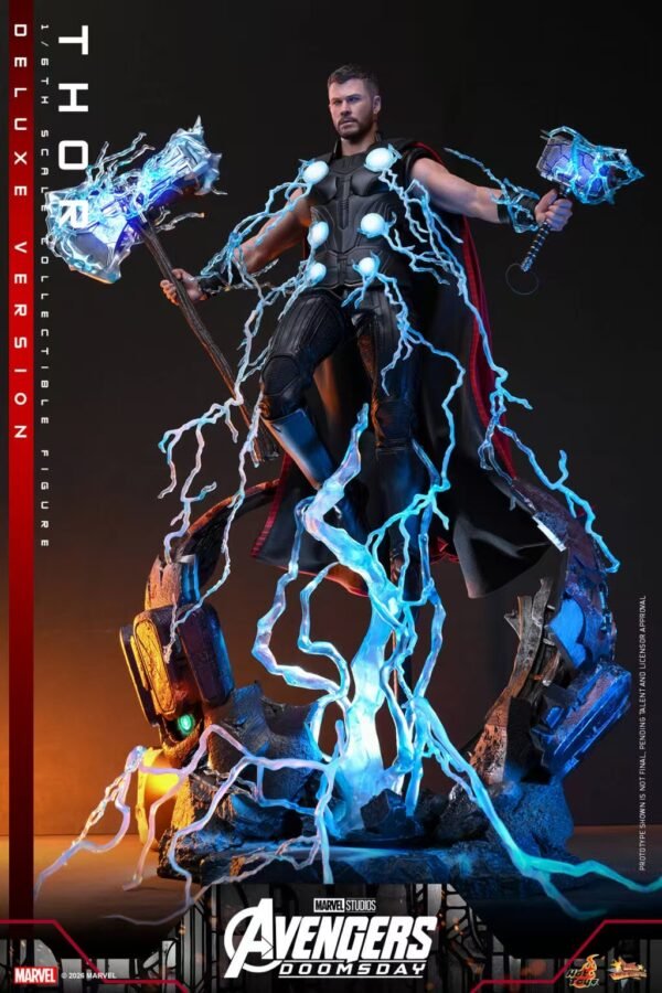 Hot Toys - Marvel Movies - Avengers: Doomsday - Thor Deluxe (MMS919) - Imagen 8