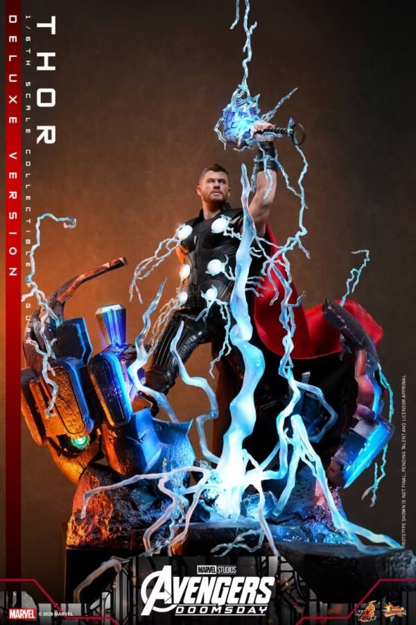 Hot Toys - Marvel Movies - Avengers: Doomsday - Thor Deluxe (MMS919) - Imagen 9