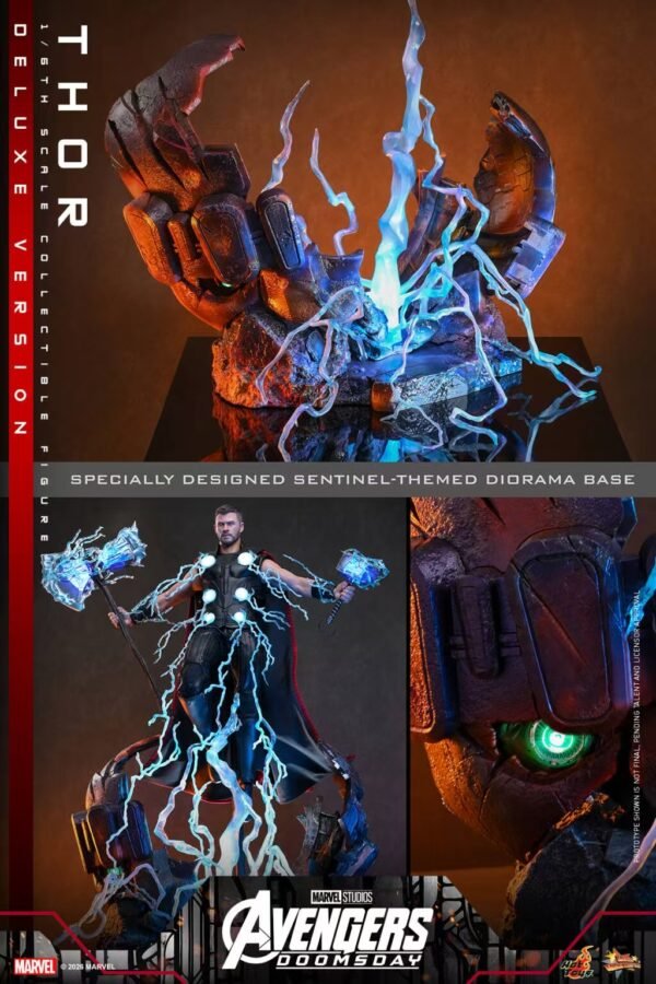 Hot Toys - Marvel Movies - Avengers: Doomsday - Thor Deluxe (MMS919) - Imagen 10