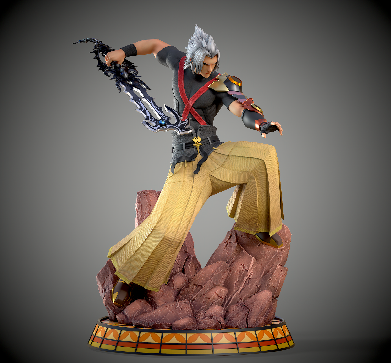 Untitled_Viewport Blackswan Collectibles - Kingdom Hearts Birth by Sleep - Terra - Imagen 1