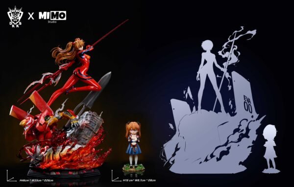 Dark King & MIMO Studio - Neon Genesis Evangelion - Asuka Battle Suit - Imagen 8