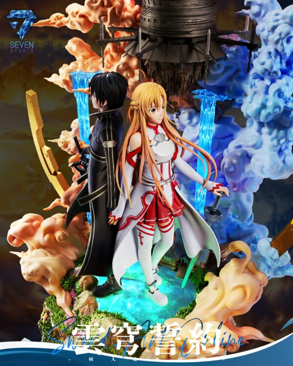 Seven Studio - Sword Art Online - Kirito & Asuna - Imagen 6