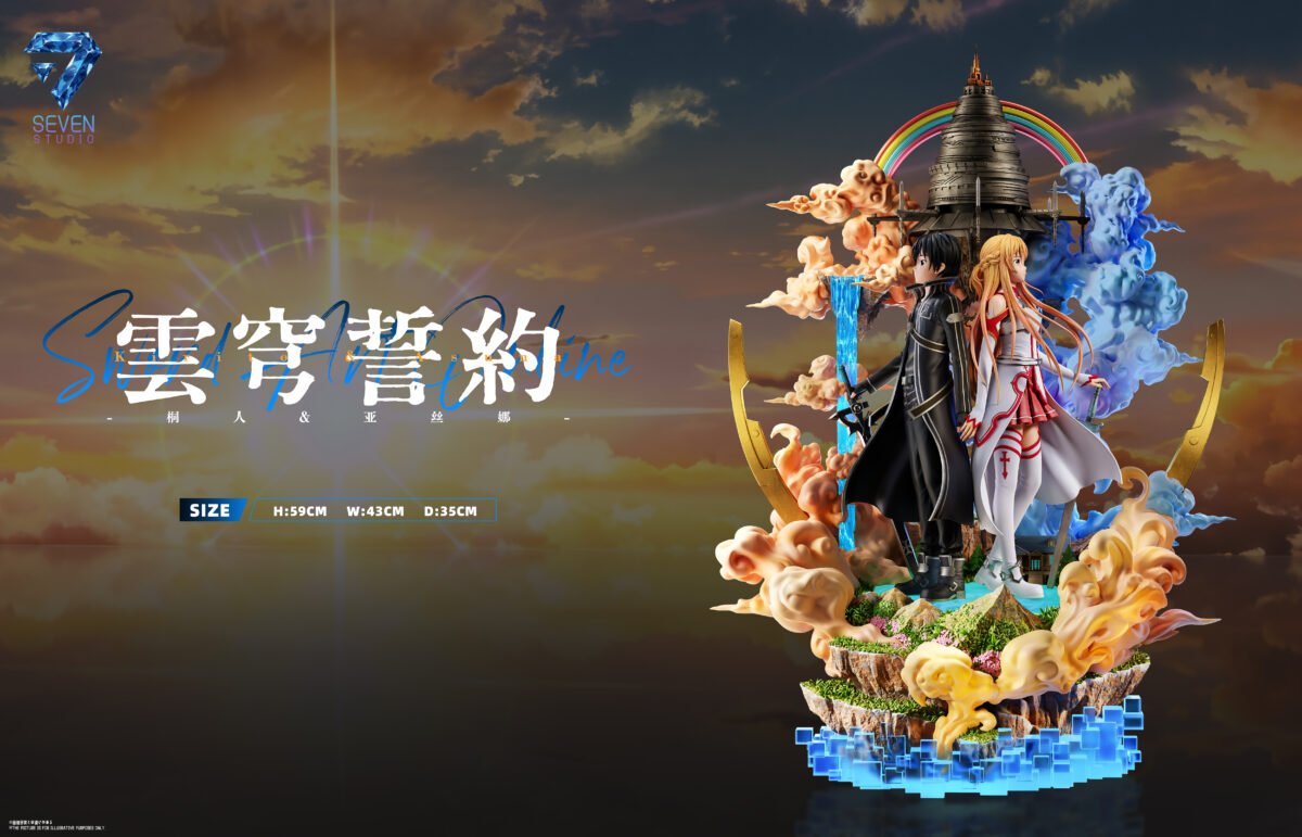 Seven Studio - Sword Art Online - Kirito & Asuna - Imagen 15