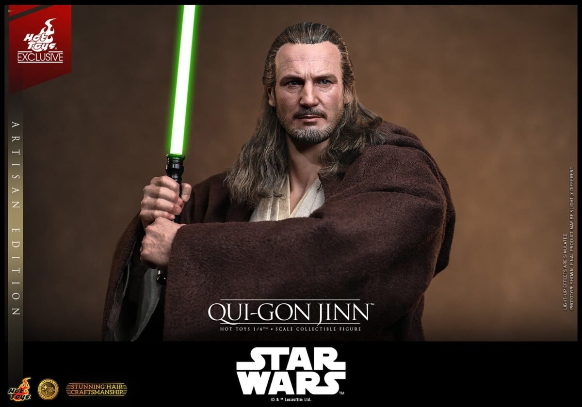 Hot Toys - Star Wars: The Phantom Menace - Qui-Gon Jinn (MMS881AE) - Imagen 17