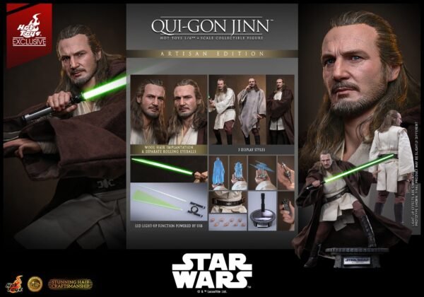 Hot Toys - Star Wars: The Phantom Menace - Qui-Gon Jinn (MMS881AE) - Image 19