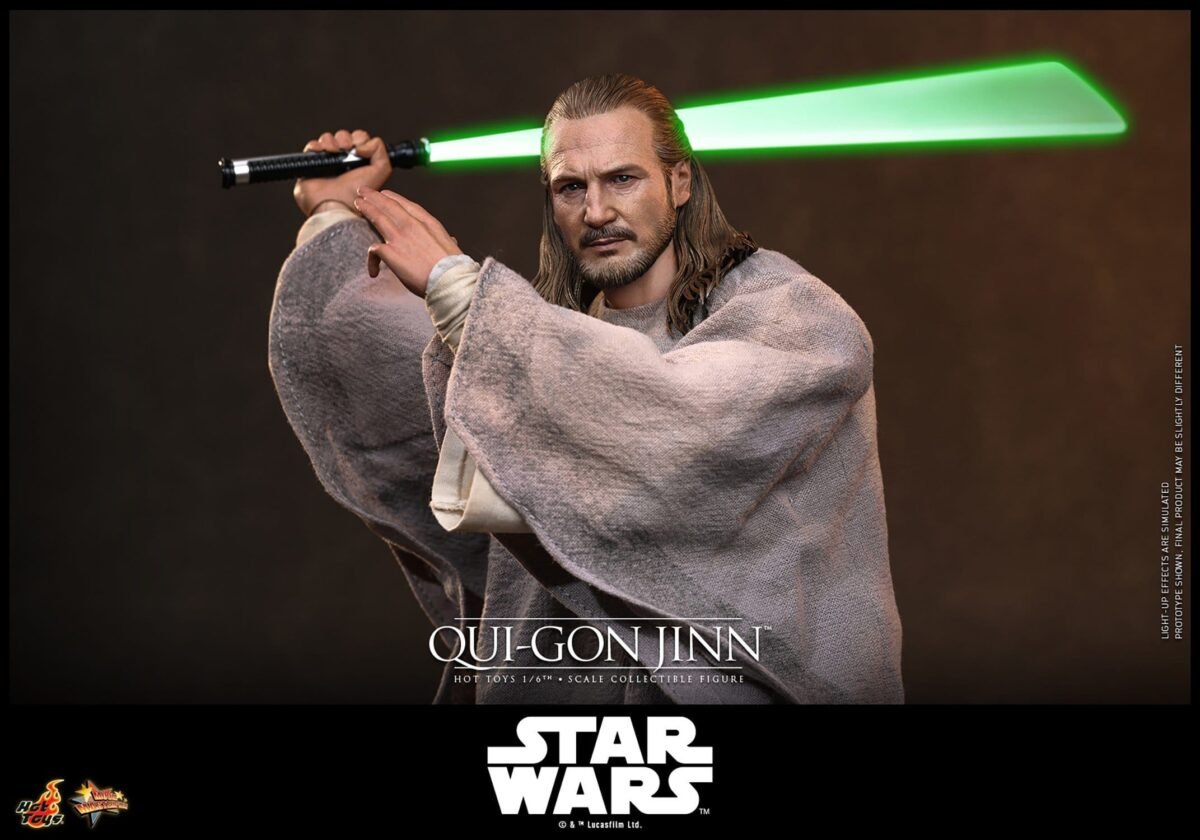 Hot Toys - Star Wars: The Phantom Menace - Qui-Gon Jinn (MMS881AE) - Imagen 11