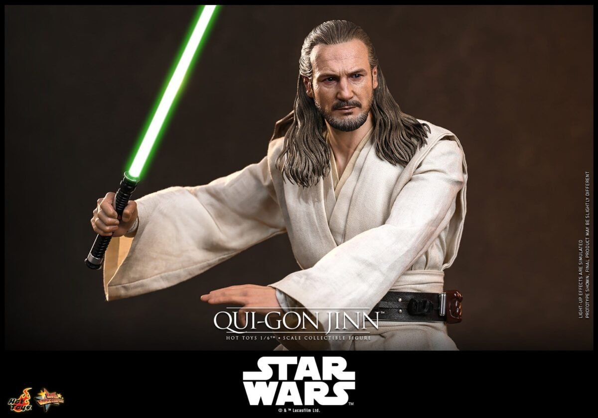 Hot Toys - Star Wars: The Phantom Menace - Qui-Gon Jinn (MMS881AE) - Imagen 12