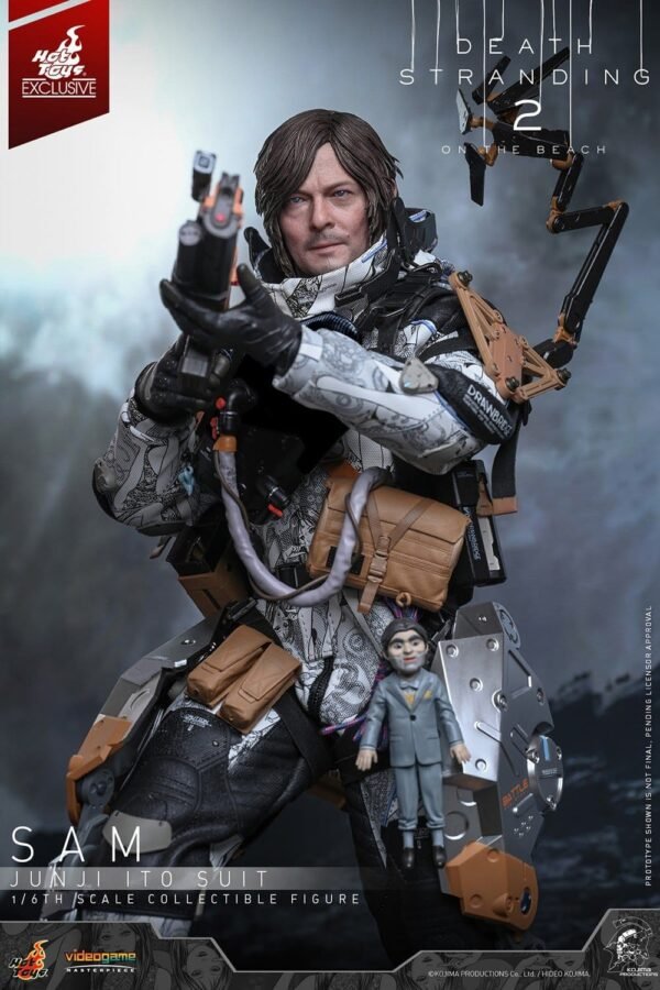 Hot Toys - Death Stranding 2: On the beach - Sam Artisan Junji Ito ver. (VGM90AE) - Imagen 8